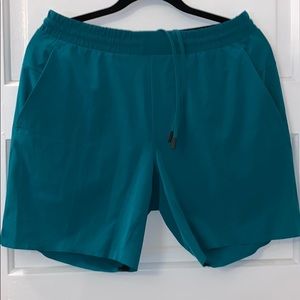 Lululemon Channel Cross Short - 7” (Teal Green)